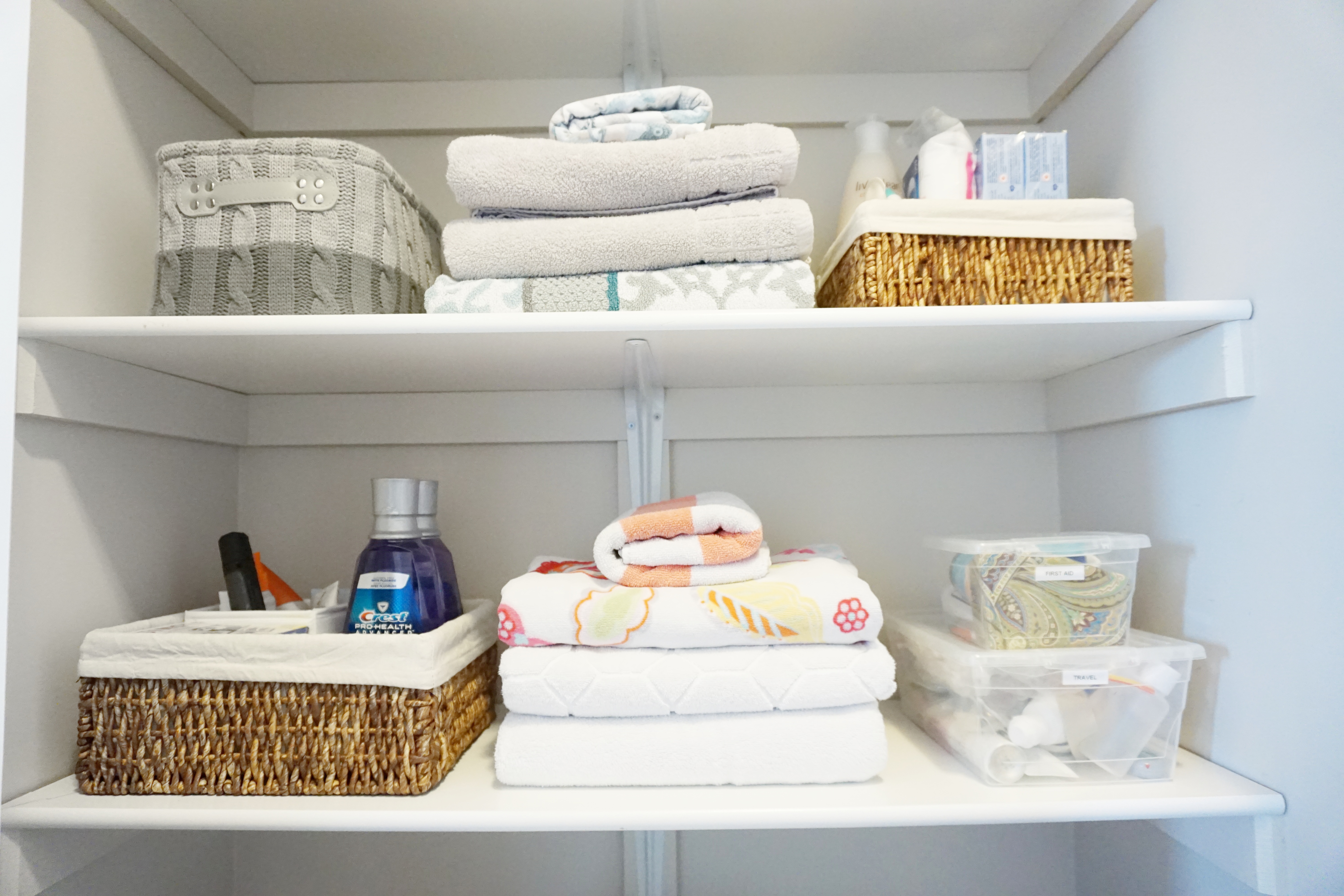 Linen Closet Organization  Small Space Ideas for Any Budget