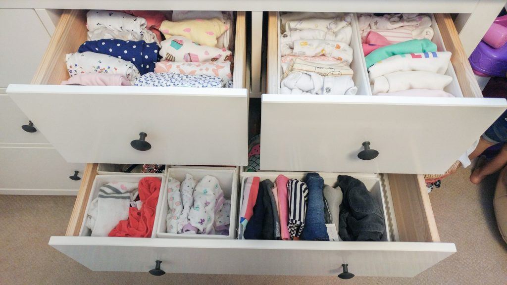 Organize Your Nursery Room Dresser, How To Organize A 3 Drawer Dresser