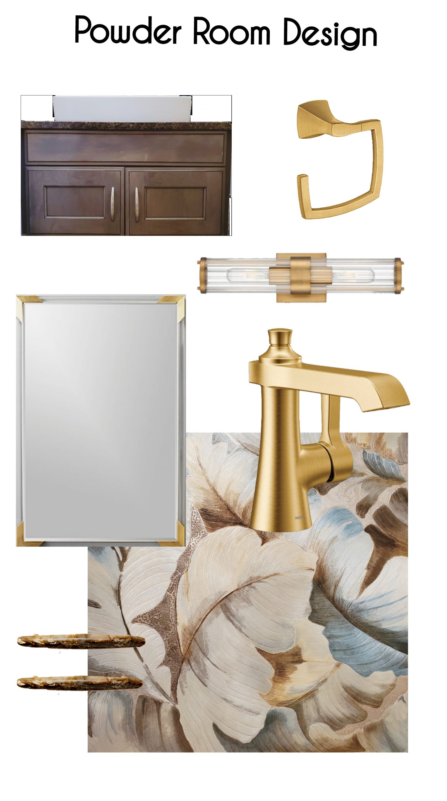 Giving my Tired Powder Room a Weekend Refresh – HomewithB