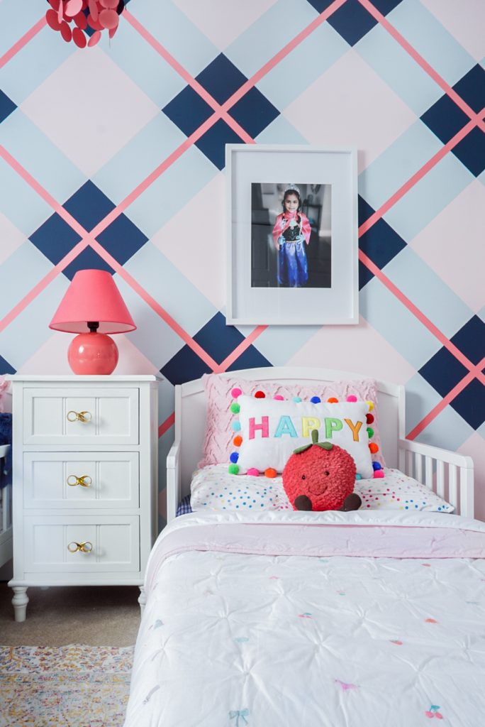 Toddler Shared Bedroom With Accent Wall